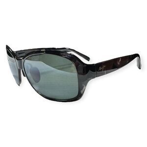 Maui‎ Jim MJ 433-11T KOKI BEACH Sunglasses Black Grey Tortoise 130mm Rare VTG
